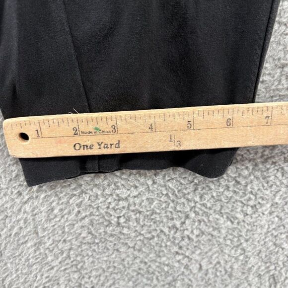 Eileen Fisher Pull On Elastic Waist Pant Size Small Tencel Lyocell Black - Picture 8 of 12